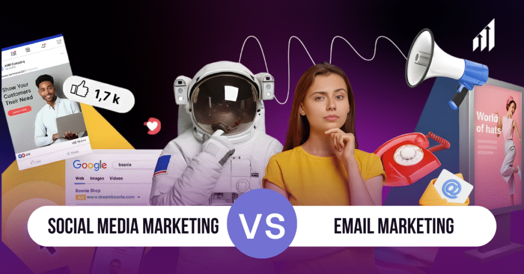 Email Marketing vs Social Media Marketing
