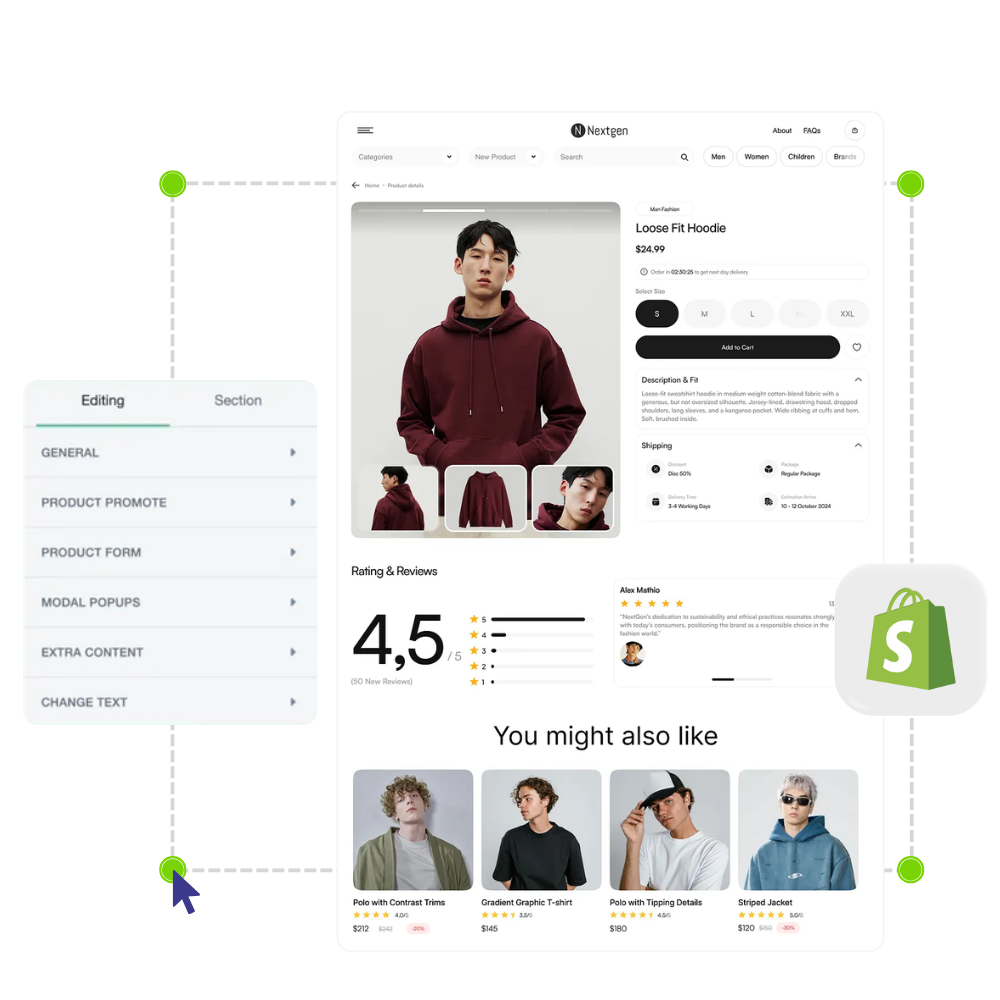 What are Shopify Website Design Services?​